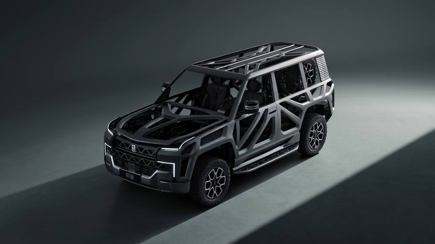 重庆110仰望U8硬派越野的科技魅力，国能汽车对传统燃油车市场的冲击